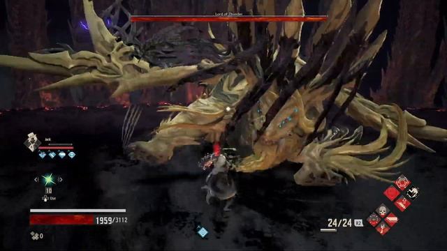 CODE VEIN: Lord of Thunder (NO Damage Speedrun) смотреть онлайн