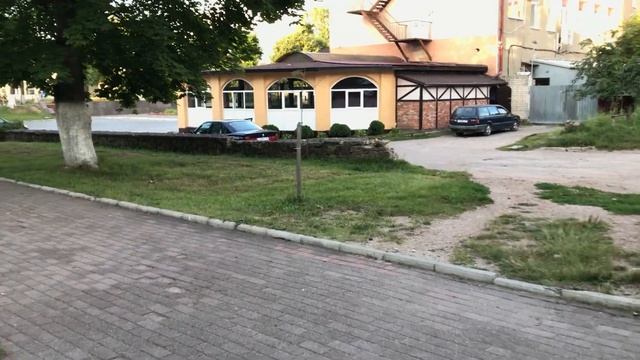 Калининградская обл.,г.Гусев.Прогулка по городу.1 часть. смотреть онлайн