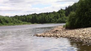 Сплав по  реке  Яйва.  День   второй