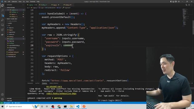 พื้นฐาน React ทำหน้า Login/Register แบบเรียกใช้ API | หมีไลฟ์โค้ด EP.48 โดย อ.พี่หมี смотреть онлайн