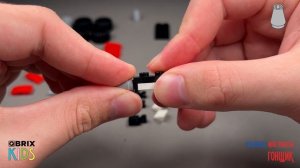 Собираем робота Гонщик из конструктора QBRIX KIDS