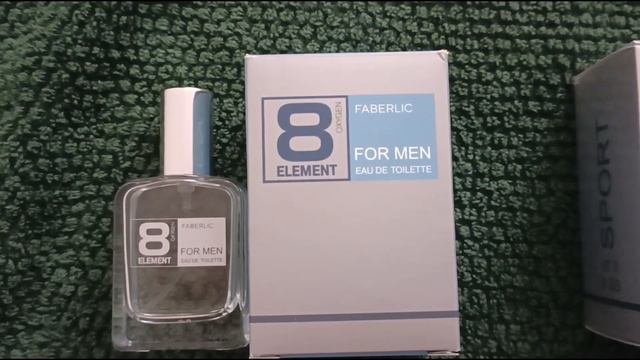 Сравнение мужских туалетных вод FABERLIC 8 Element и 8 Element Sport