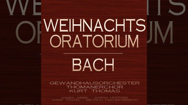 Weihnachtsoratorium, BWV 248: Part IV - "Und da acht Tage um waren" (Evangelist) смотреть онлайн
