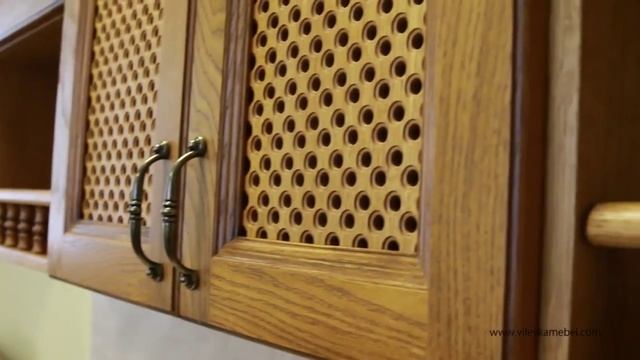 Набор мебели для кухни из дуба «Элегия Люкс» смотреть онлайн