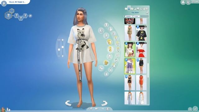 THE SIMS 4 CREATE A SIM MAKING FAITH