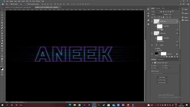 Faded Motion Blur Text Effect in Adobe Photoshop - Photoshop Tutorial 2022 смотреть онлайн
