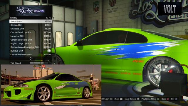The Fast and The Furious - Brian's 1995 Mitsubishi Eclipse (GTA Online Maibatsu Penumbra FF Build) смотреть онлайн