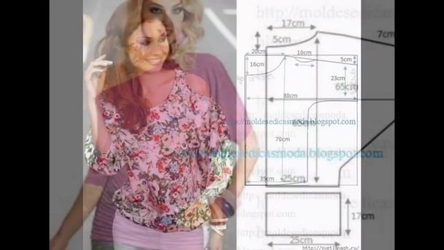 Сшить простую блузку своими руками смотреть онлайн