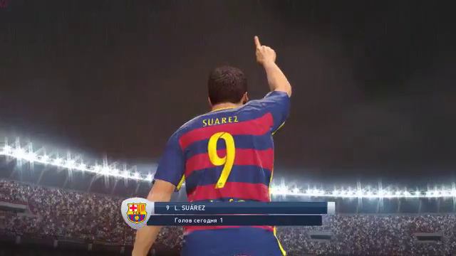 PES 2016 (PTE 2016 Patch 6.0) Awesome Solo Goal Luis Suarez! Barcelona vs Leicester City смотреть онлайн