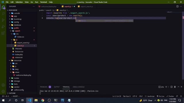 Programando un buscador autocomplete en tiempo real con Laravel 8, JavaScript y MySQL смотреть онлайн