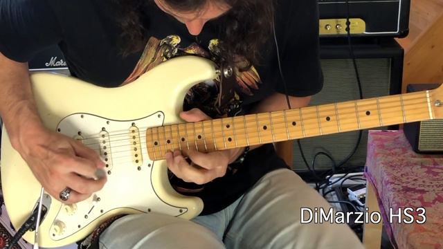 Pickups Comparison Neoclassical Shred Seymour Duncan SSL4 VS DiMarzio HS3 VS FS1 HD смотреть онлайн