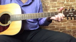 Аккорд E/D на гитаре