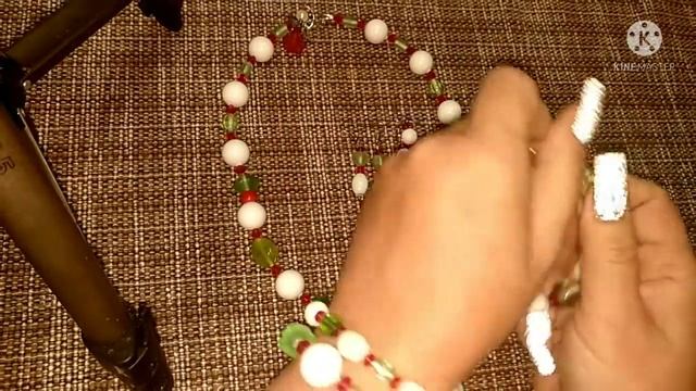 Переделка бус. Комплект "Цветочный Ангел"?? смотреть онлайн