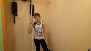 Необычные упражнения на канате для детей!