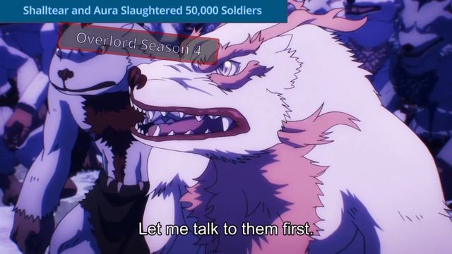 Shalltear And Aura SLAUGHTERED 50,000 Soldiers | Overlord Season 4 Episode 7 смотреть онлайн