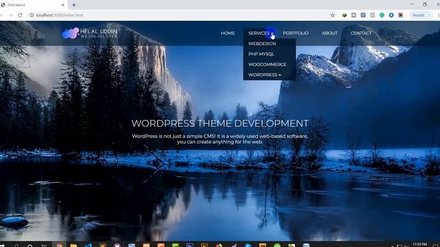 How to Create Transparent responsive Drop Down Navigation Menu with CSS HTML смотреть онлайн