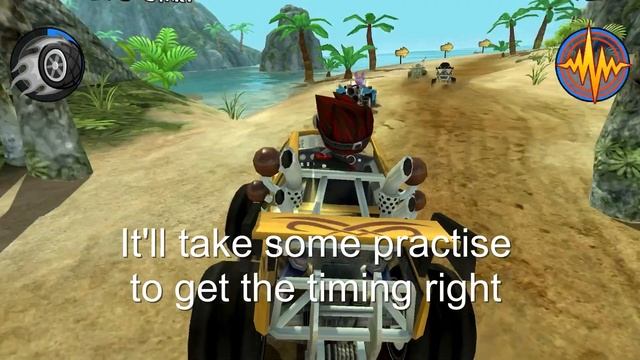 Beach Buggy Racing- How to JUMP START смотреть онлайн