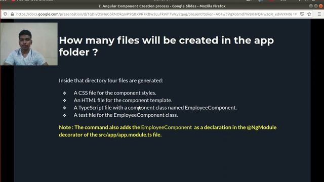 Session 7 : How to create a new component in Angular using Angular CLI in 6 minutes смотреть онлайн