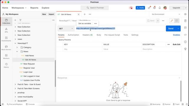 Create News API's (Fetch All News With Pagination and 5 Others) | News App API using Node,Express J смотреть онлайн