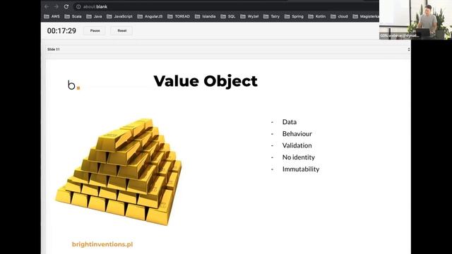 [TKUG #8] Michał Koszałka, "Kotlin syntax in domain-driven code" смотреть онлайн