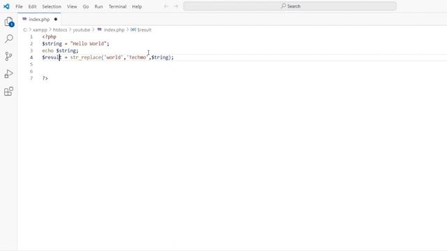 What is the str_replace function in PHP || #php смотреть онлайн