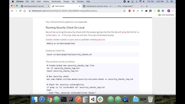 Scanning for Maven Security Vulnerabilities using Github Actions смотреть онлайн