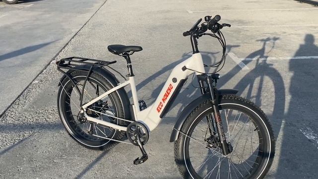 Измеряем запас хода электрофэтбайка Eco Drive V11 750W Bafang 48V14Ah. Электровелосипед 2022 года смотреть онлайн