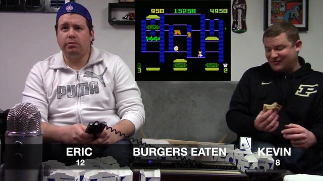 BurgerTime White Castle Challenge - Intellivision - Game Night - KWKBOX смотреть онлайн