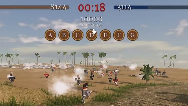 The BIGGEST Cavalry Charge in all of ROBLOX... Roblox Marque of War смотреть онлайн