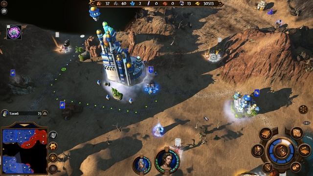 Heroes VII ⚡ Герои 7. Сломанный посох #5 - Маг против Некроманта смотреть онлайн