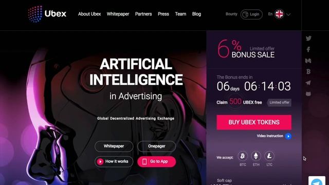Ubex | Обзор ICO смотреть онлайн