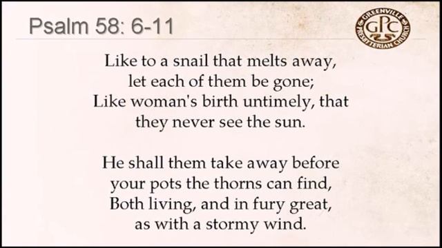 Psalm 58 6-11 to Morven смотреть онлайн