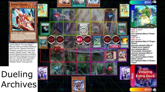 Dragon Link Bystual vs Icejade | High Rated | Dueling Book смотреть онлайн
