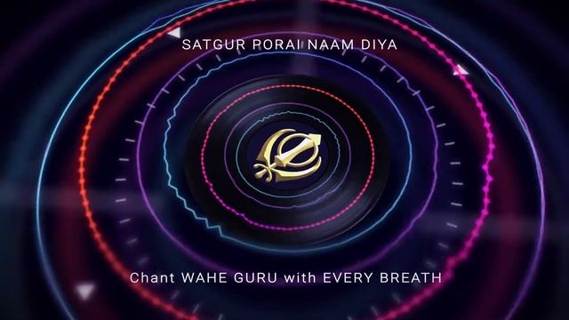 Satgur Poria Naam Diya - Chant Waheguru Simran Mix смотреть онлайн
