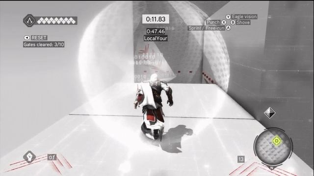 Assassin's Creed Brotherhood Virtual Training GOLD(VOICE) - Race Tutorial HD смотреть онлайн
