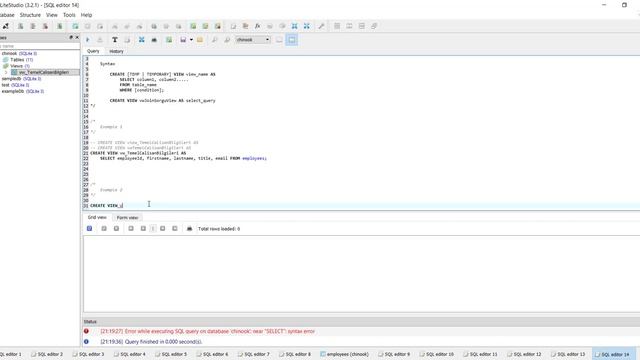 SQLite Veritabanı : View Oluşturmak смотреть онлайн