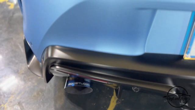 Toyota Supra 2021 wrapped in Matte Metallic Frosty Blue with black accents… by Jekyll and Hydes. смотреть онлайн