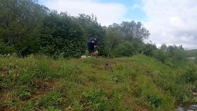 рыбалка на карася/ловим карася на мишкинском пруду смотреть онлайн