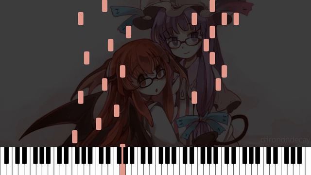 [Touhou 6 EoSD] Voile, the Magic Library [Piano Arrangement] смотреть онлайн