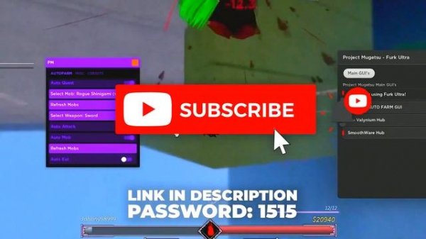 Project Mugetsu PM Script Hack GUI | Auto Farm, Item Giver, Instant Kill Aura | PASTEBIN 2023