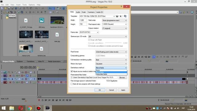 Sony Vegas Pro 10|Как правильно рендерить видео|How to Render video смотреть онлайн