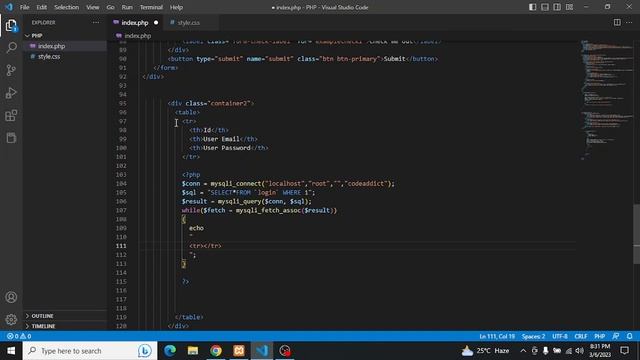 Fetch Data From PHP MySQL Database смотреть онлайн