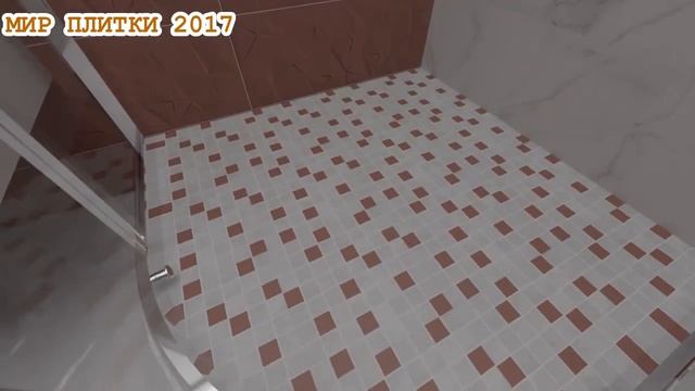 ПРОСТОР ЭКЛЕКТИКИ: МРАМОР+ БОРДОВЫЙ+ ЦЕМЕНТ. КОЛЛЕКЦИЯ MILANO MIX (GLOBAL TILE). смотреть онлайн