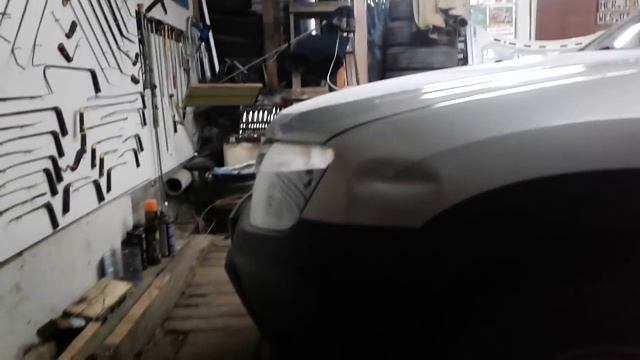 удаление вмятин без покраски на крыле Renault Duster смотреть онлайн