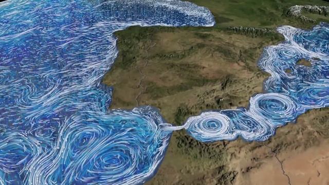 Океанография - Течения в Средиземном море смотреть онлайн