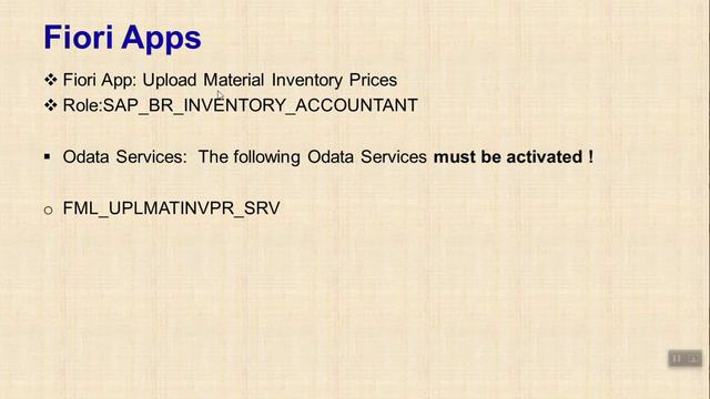 Inventory Price Changes  - S4/hana
