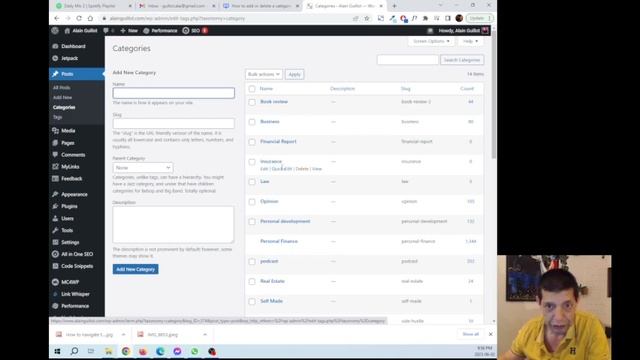 How to add or delete a category in WordPress смотреть онлайн