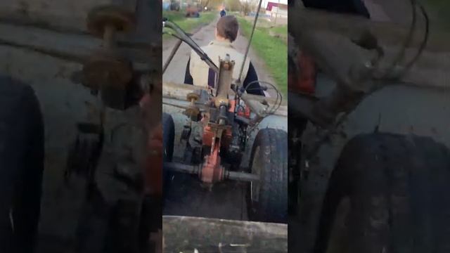 Елем с прицепом на мотоблоке. Тянет похер смотреть онлайн