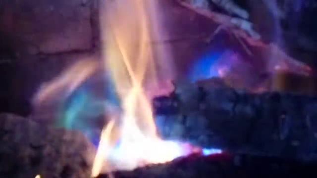 Камин. Синее пламя. смотреть онлайн