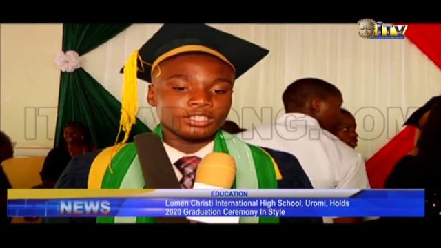 Lumen Christi Int'l High School holds 2020 graduation ceremony смотреть онлайн